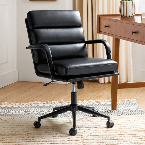 EveramaFurniture Nicole Faux Leather Office Chair | Temple & Webster